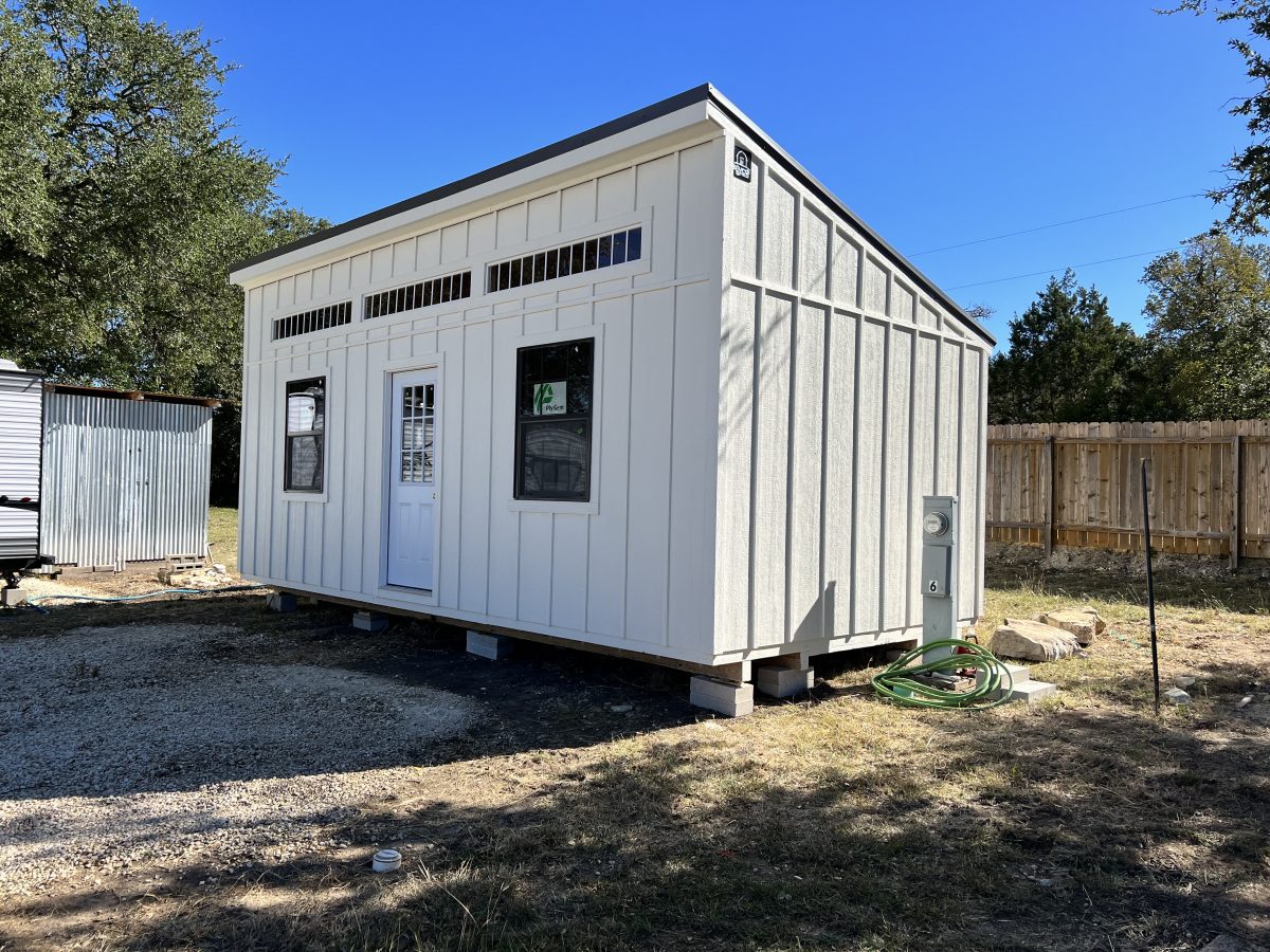 modern shed texas